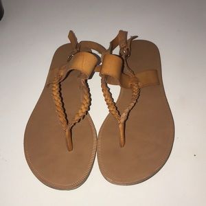 Brown sandals